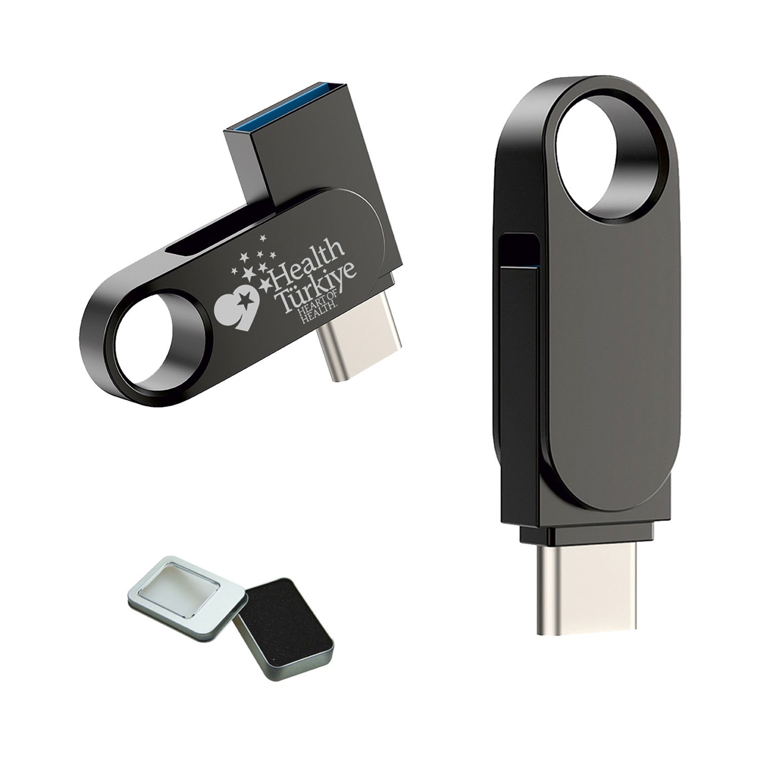 OTG Metal Usb Bellek