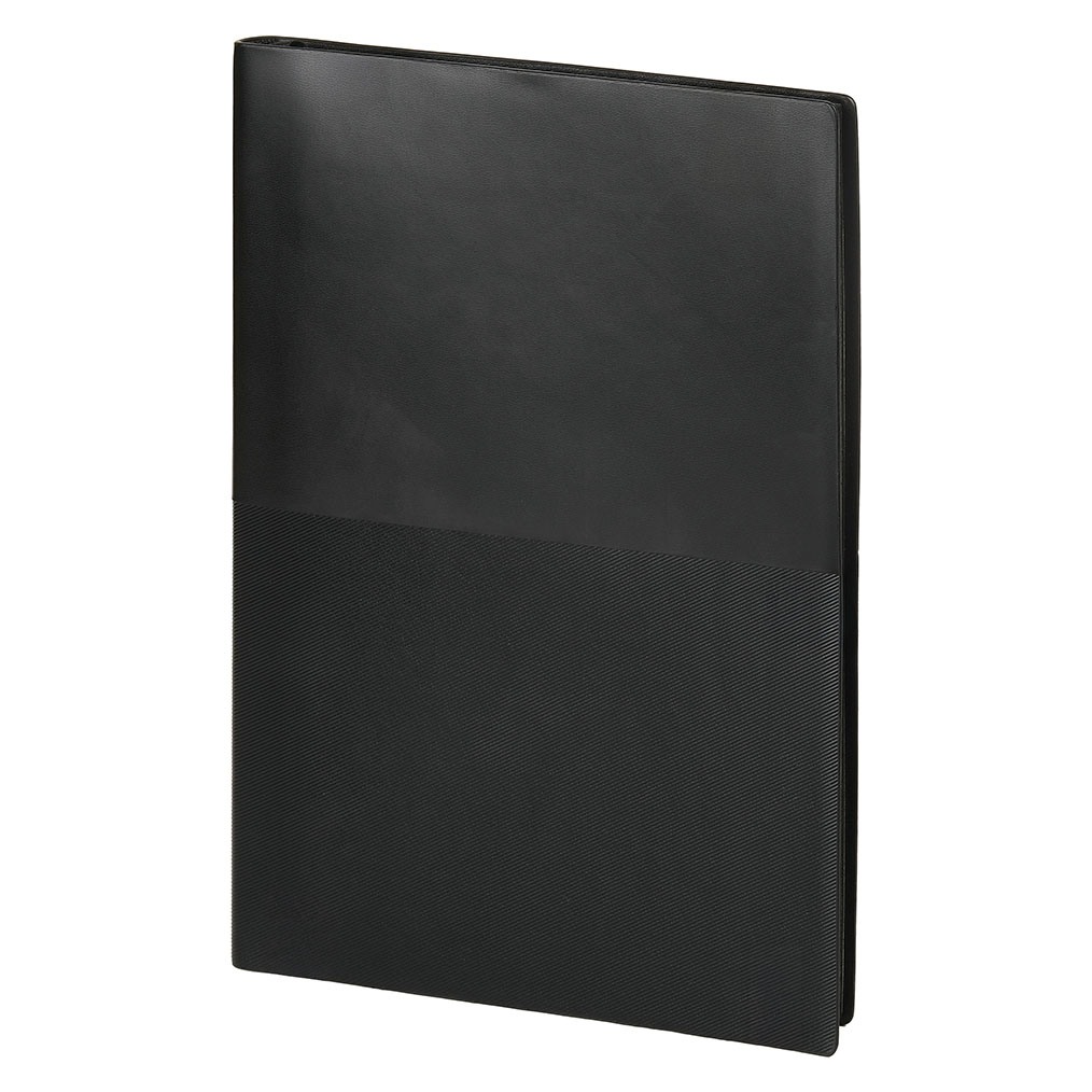 Siyah Milano 15x21 cm Çizgili Defter
