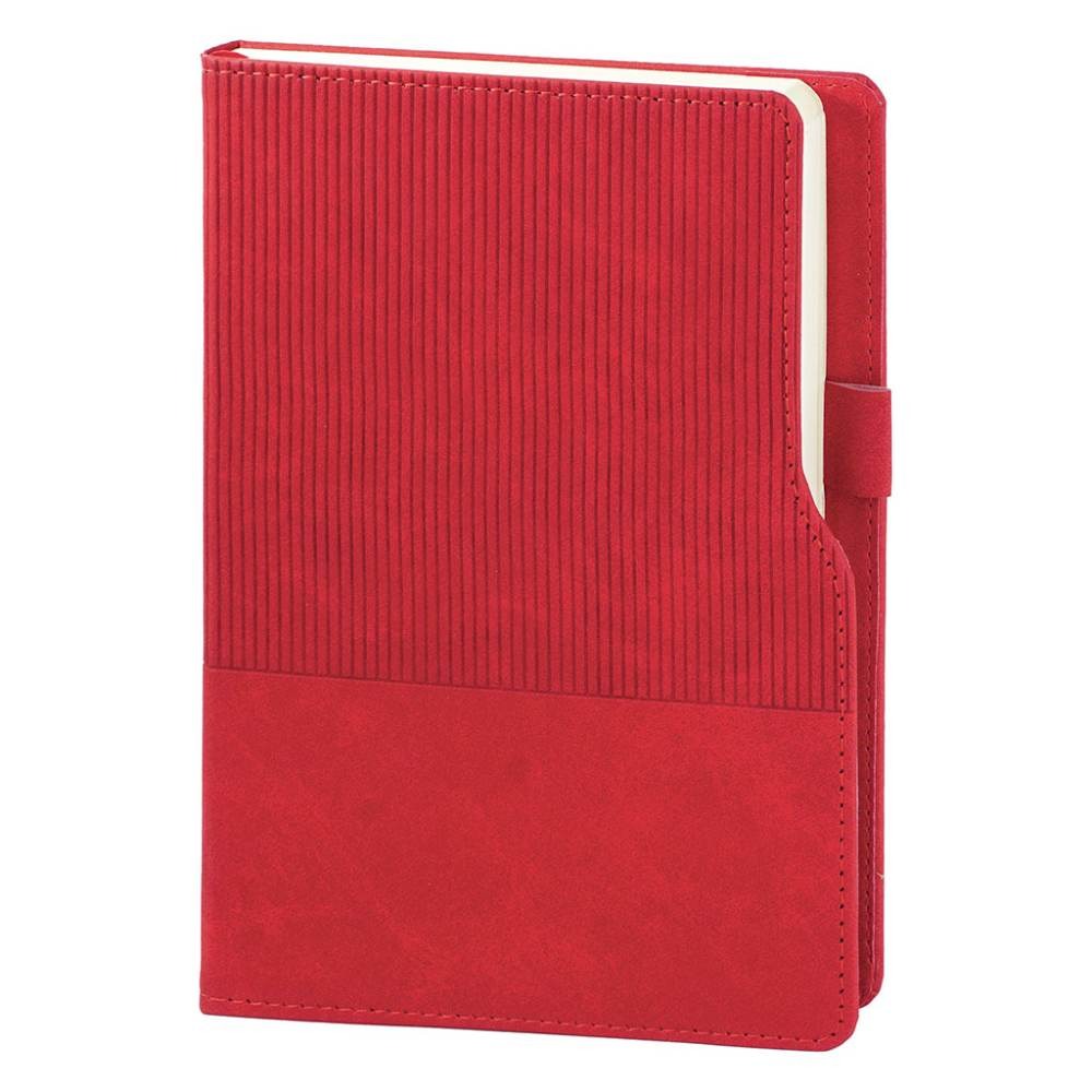 Kırmızı Kadıköy 15x21 cm Çizgili Defter
