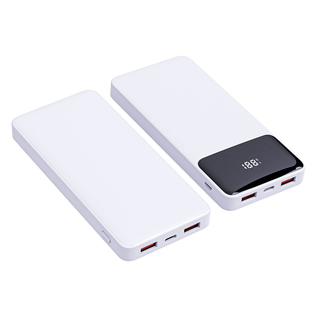 Beyaz 10.000 mAh Powerbank