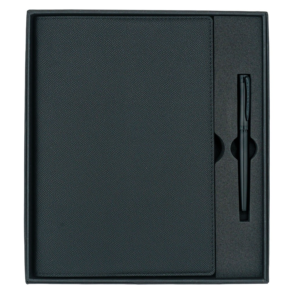 Siyah Journal 19x25 cm Kutulu Set