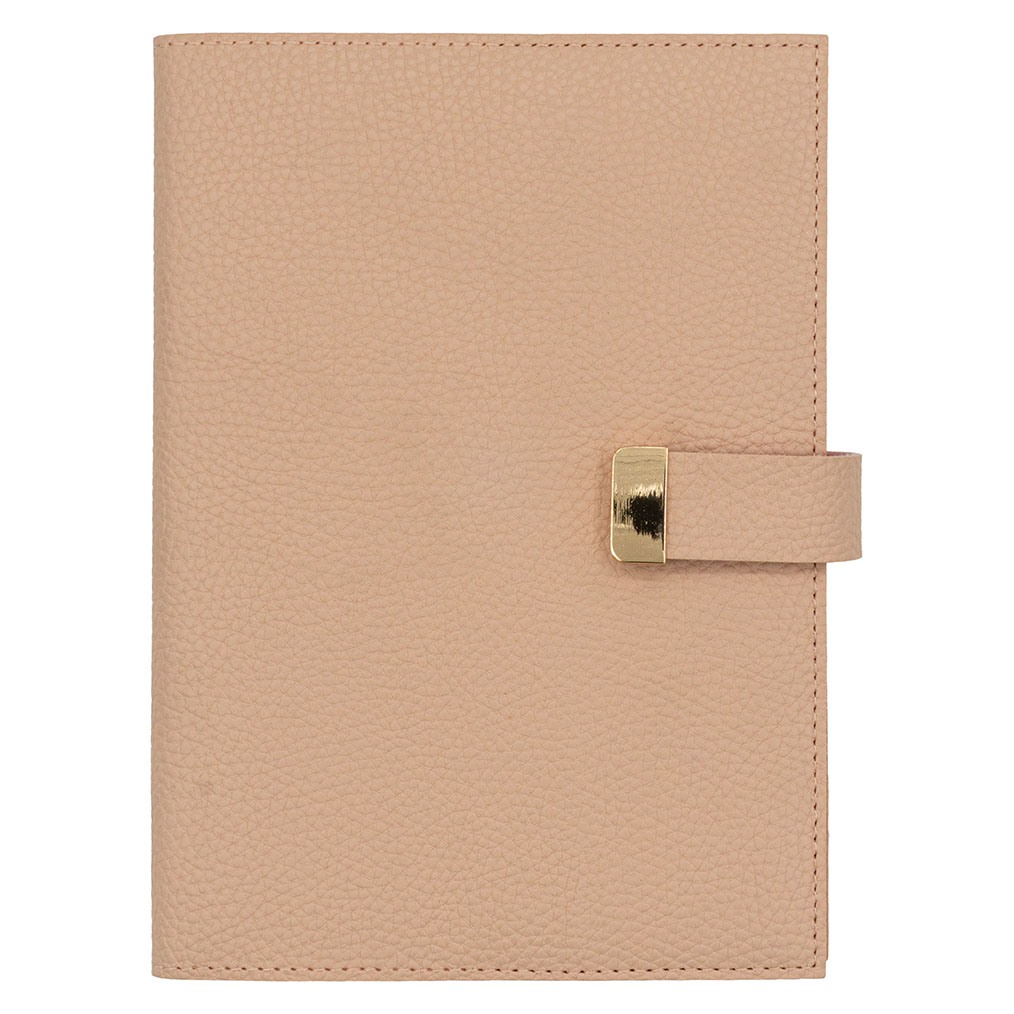 Şeftali Executive Vegan 15x21 cm Çizgili Defter