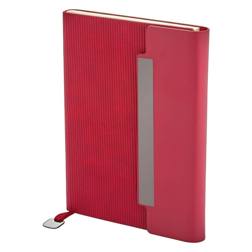 Kırmızı Bostancı 15x21 cm Çizgili Defter