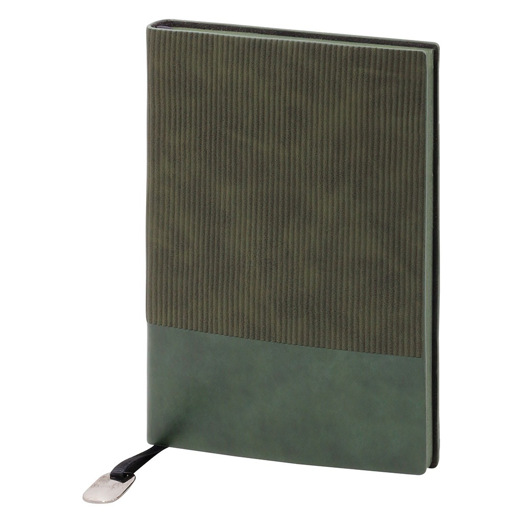 Yeşil Moda Premium 15x21 cm Çizgili Defter